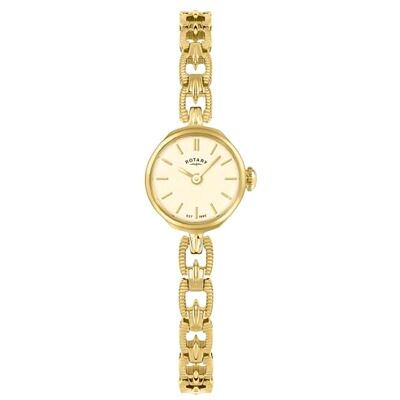 Rotary Montre bracelet plaqué or 1985 pour femme Rotary Montre bracelet plaqué or 1985 pour femme