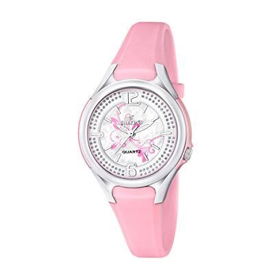 Calypso Sweet Time Montre Femme Bracelet Silicone Rose K5575/2 Calypso Sweet Time Montre Femme Bracelet Silicone Rose K5575/2