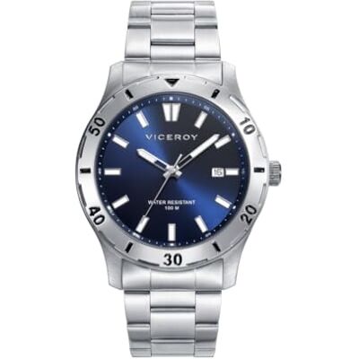 Viceroy Montre en acier inoxydable pour hommes Heat 401131-37 Viceroy Montre en acier inoxydable pour hommes Heat 401131-37