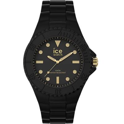 ICE-WATCH ICE generation Black gold Montre noire pour femme avec bracelet en silicone 019156 (Medium) ICE-WATCH ICE generation Black gold Montre noire pour femme avec bracelet en silicone 019156 (Medium)