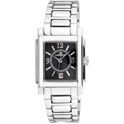 Lorenz Diva Square 030256BB Montre classique à quartz Montre avec boîtier rectangulaire et bracelet en acier Lorenz Diva Square 030256BB Montre classique à quartz Montre avec boîtier rectangulaire et bracelet en acier