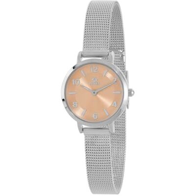 Marea Montre femme B41403/3 Acier inoxydable, bracelet maille milanaise, cadran couleur cuivre, 25 mm, 3 ATM Marea Montre femme B41403/3 Acier inoxydable, bracelet maille milanaise, cadran couleur cuivre, 25 mm, 3 ATM