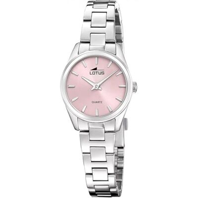Lotus 19006/2-2GETHER 19006/2-2GETHER Montre analogique pour femme en acier inoxydable 316L argenté Montre élégante avec bracelet Montre à quartz Verre minéral Étanche 5 ATM Lotus 19006/2-2GETHER 19006/2-2GETHER Montre analogique pour femme en acier inoxydable 316L argenté Montre élégante avec bracelet Montre à quartz Verre minéral Étanche 5 ATM
