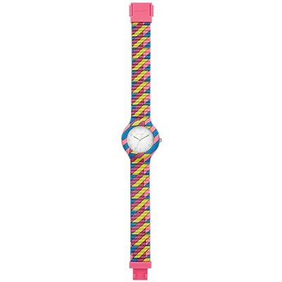 HIP HOP Montre à quartz analogique pour femme avec bracelet en silicone HWU1141 HIP HOP Montre à quartz analogique pour femme avec bracelet en silicone HWU1141