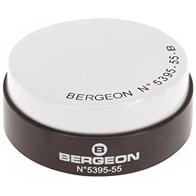 Bergeon 5395-55-B Coussin de montage en gel Blanc Diamètre 55 mm S'adapte à la forme du boîtier, sport Bergeon 5395-55-B Coussin de montage en gel Blanc Diamètre 55 mm S'adapte à la forme du boîtier, sport