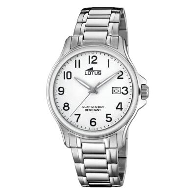 Lotus Montre homme Classic Steel 18645/1 blanc Lotus Montre homme Classic Steel 18645/1 blanc