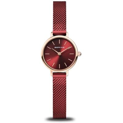 BERING Montre à quartz japonais analogique pour femme avec bracelet en acier inoxydable 11022-363 BERING Montre à quartz japonais analogique pour femme avec bracelet en acier inoxydable 11022-363