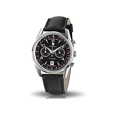 Lip Himalaya 40 Chrono Verre Saphir Montre Unisexe Bracelet Noir-671592 Lip Himalaya 40 Chrono Verre Saphir Montre Unisexe Bracelet Noir-671592
