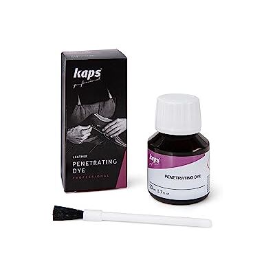 Kaps Teinture Cuir Pénétrant Profond Pour le Grain Lisse Naturel et le Cuir Synthétique et la Peau, Pour Sacs Accessoires de Chaussures, de , 50 ml 1.70 fl. Oz (106 Marron Foncé) Kaps Teinture Cuir Pénétrant Profond Pour le Grain Lisse Naturel et le Cuir Synthétique et la Peau, Pour Sacs Accessoires de Chaussures, de , 50 ml 1.70 fl. Oz (106 Marron Foncé)