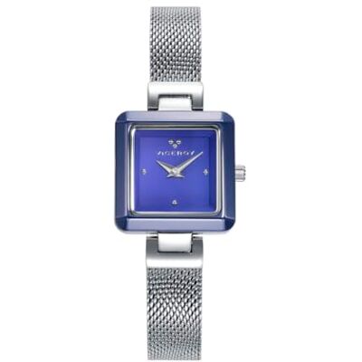 Viceroy 401182-37, Montre femme en céramique, style décontracté, boîtier acier et céramique, étanche 30 m (bleu), bleu, Bracelet Viceroy 401182-37, Montre femme en céramique, style décontracté, boîtier acier et céramique, étanche 30 m (bleu), bleu, Bracelet