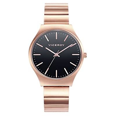 Viceroy Montre analogique pour femme à quartz avec bracelet en acier inoxydable 401004-57 Viceroy Montre analogique pour femme à quartz avec bracelet en acier inoxydable 401004-57
