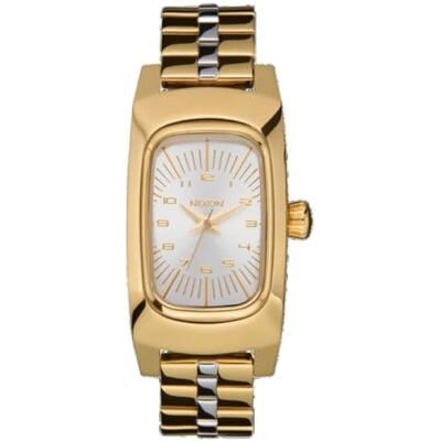 NIXON Montre analogique pour femme avec bracelet en acier inoxydable A1441-5324-00 NIXON Montre analogique pour femme avec bracelet en acier inoxydable A1441-5324-00