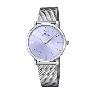 Lotus Femme Analogique Quartz Horloge Montre avec Bracelet en Acier Inoxydable 18731/3, Argenté, mittel, Bracelet Lotus Femme Analogique Quartz Horloge Montre avec Bracelet en Acier Inoxydable 18731/3, Argenté, mittel, Bracelet