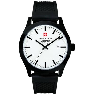 Alpine by Grovana 7055-1873SAM Montre bracelet pour homme Noir Alpine by Grovana 7055-1873SAM Montre bracelet pour homme Noir