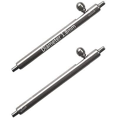 masar 22mm Ø 1,8mm Premium libération Rapide Barrettes Barres à Ressort à Levier pour Bracelet de Montre Quick Release Watches Spring Bar 2 Pcs 22 LR 1.8 mm masar 22mm Ø 1,8mm Premium libération Rapide Barrettes Barres à Ressort à Levier pour Bracelet de Montre Quick Release Watches Spring Bar 2 Pcs 22 LR 1.8 mm