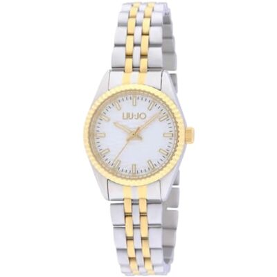 Liu Jo Montre élégante à quartz en acier laminé bicolore or Nirya TLJ2806 Montre à bracelet en acier bicolore or Liu Jo Montre élégante à quartz en acier laminé bicolore or Nirya TLJ2806 Montre à bracelet en acier bicolore or