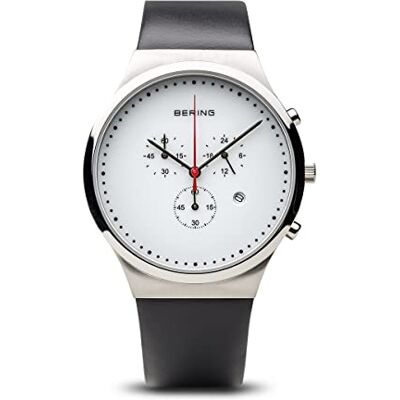 BERING Mixte Analogique Quartz Classic Collection Montre avec Bracelet en Acier Inoxydable & Verre Saphir BERING Mixte Analogique Quartz Classic Collection Montre avec Bracelet en Acier Inoxydable & Verre Saphir