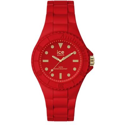 ICE-WATCH ICE generation Glam red Montre rouge pour femme avec bracelet en silicone 019891 (Small) ICE-WATCH ICE generation Glam red Montre rouge pour femme avec bracelet en silicone 019891 (Small)