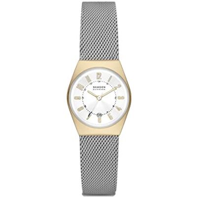 Skagen Grenen Watch for Women, Quartz three hand movement with Stainless steel or Leather Strap Skagen Grenen Watch for Women, Quartz three hand movement with Stainless steel or Leather Strap