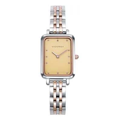 Viceroy Montre rectangulaire bicolore Kiss 401220-27 Viceroy Montre rectangulaire bicolore Kiss 401220-27