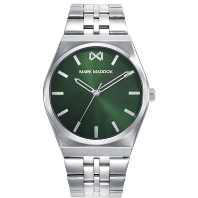 Mark Maddox Montre HM0152-67 hommes acier inoxydable vert Mark Maddox Montre HM0152-67 hommes acier inoxydable vert