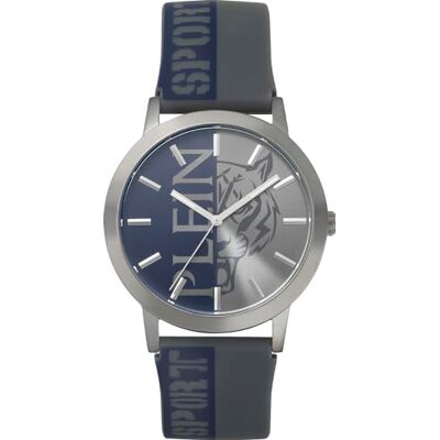 Philipp Plein Plein Sport Montre analogique à quartz Legend en silicone pour homme Philipp Plein Plein Sport Montre analogique à quartz Legend en silicone pour homme