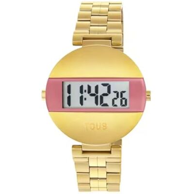 TOUS Reloj Mars 300358031 Acero IPG Dorado, Classique TOUS Reloj Mars 300358031 Acero IPG Dorado, Classique