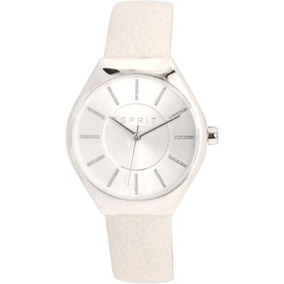 ESPRIT ES1L004L0015 Montre analogique à quartz classique avec bracelet en cuir pour femme, Sangle ESPRIT ES1L004L0015 Montre analogique à quartz classique avec bracelet en cuir pour femme, Sangle
