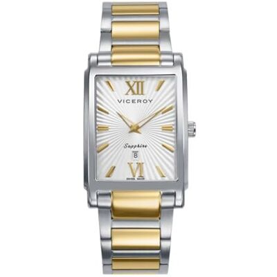 Viceroy Montre Swiss made 45121-83 acier inoxydable bicolore Viceroy Montre Swiss made 45121-83 acier inoxydable bicolore
