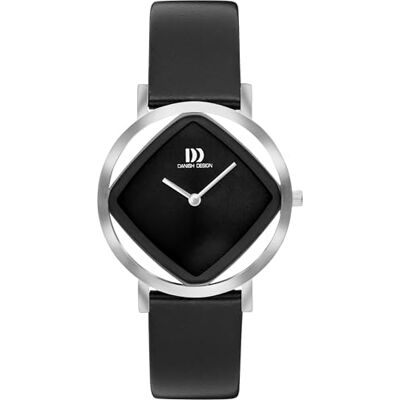 Danish Design IV13Q1300 Pico Square Montre pour femme en acier Noir, argenté, Moderne Danish Design IV13Q1300 Pico Square Montre pour femme en acier Noir, argenté, Moderne
