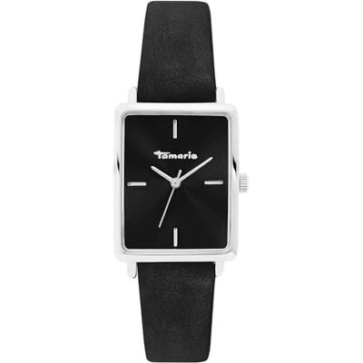 Tamaris Montre pour femme Rectangulaire Argent 23 mm Élégante montre pour femme en métal avec mouvement à quartz Montre analogique Étanche 3 ATM Résistante aux rayures Tamaris Montre pour femme Rectangulaire Argent 23 mm Élégante montre pour femme en métal avec mouvement à quartz Montre analogique Étanche 3 ATM Résistante aux rayures