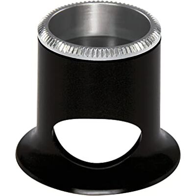 Bergeon 2611-TN-3 Loupe d'horloger grossissement 3,3 x Noir Lentille biconvexe Air, Vergrößerung: 3,3x Bergeon 2611-TN-3 Loupe d'horloger grossissement 3,3 x Noir Lentille biconvexe Air, Vergrößerung: 3,3x