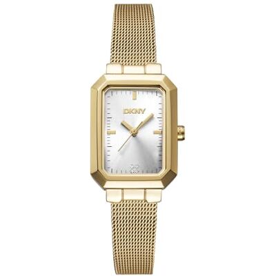 DKNY Montre à quartz Uptown Midi à quartz 3 ATM, Or, misura unica, Moderne DKNY Montre à quartz Uptown Midi à quartz 3 ATM, Or, misura unica, Moderne