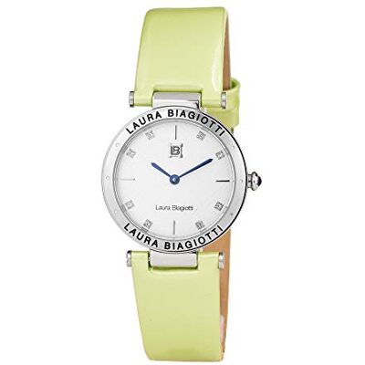 Laura Biagiotti Montre Femme (30 mm) (Ø 30 mm), Argent Métallique, 30MM, sangle Laura Biagiotti Montre Femme (30 mm) (Ø 30 mm), Argent Métallique, 30MM, sangle