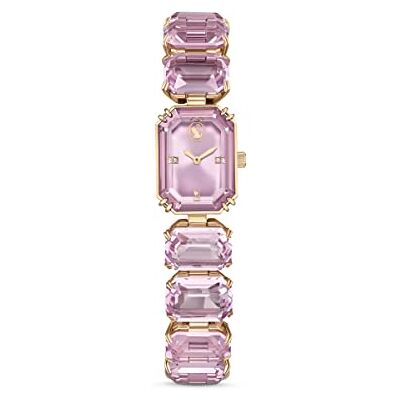 Swarovski Montre Bracelet Octogonal Rose Fini Or Rose 5630837 Swarovski Montre Bracelet Octogonal Rose Fini Or Rose 5630837