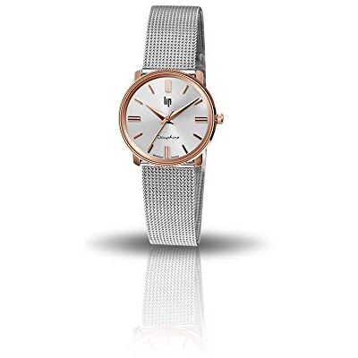 Lip Homme Analogique Quartz Montre avec Bracelet en Acier Inoxydable 671472-120, Vert, bracelet Lip Homme Analogique Quartz Montre avec Bracelet en Acier Inoxydable 671472-120, Vert, bracelet