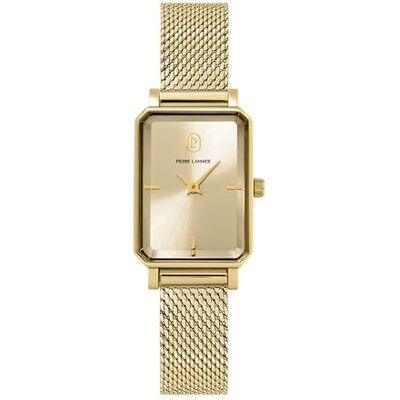 Pierre Lannier Montre Ariane Rectangle Dorée Pierre Lannier Montre Ariane Rectangle Dorée