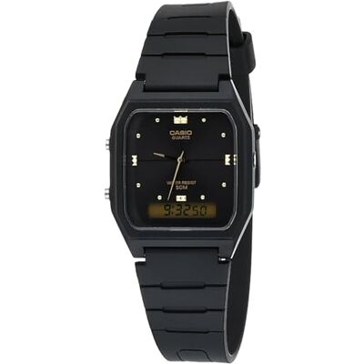 Casio Montre pour homme AW48HE-1AV, Noir, Sangle Casio Montre pour homme AW48HE-1AV, Noir, Sangle