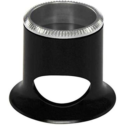 Bergeon 2611-TN Lot de 5 loupes d'horloger Biconvex Air 2, Noir Bergeon 2611-TN Lot de 5 loupes d'horloger Biconvex Air 2, Noir