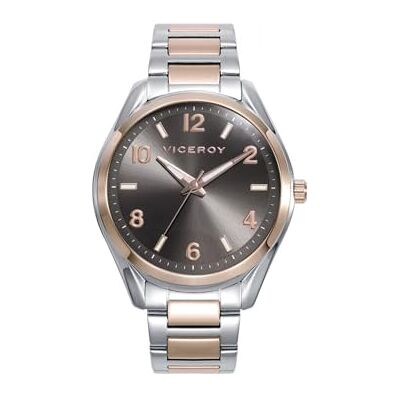 Viceroy Montre bicolore en acier inoxydable pour femmes Chic 401222-15 Viceroy Montre bicolore en acier inoxydable pour femmes Chic 401222-15