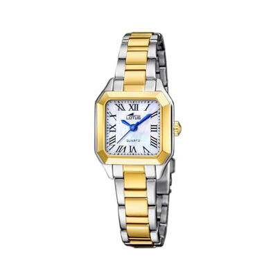 Lotus Montre analogique pour femme en acier inoxydable 316L Multi Mouvement à quartz Verre minéral haute résistance Étanche 5 ATM 19036/2 Old Money Lotus Montre analogique pour femme en acier inoxydable 316L Multi Mouvement à quartz Verre minéral haute résistance Étanche 5 ATM 19036/2 Old Money