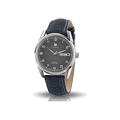 Lip Femme Analogique Automatique Montre avec Bracelet en Cuir 671578, Noir, sangle Lip Femme Analogique Automatique Montre avec Bracelet en Cuir 671578, Noir, sangle