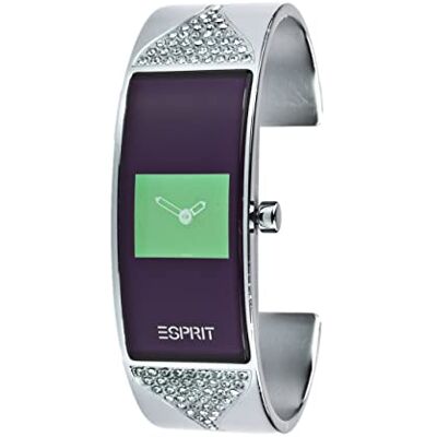 ESPRIT ES000CZ2004 Montre Femme Quartz Analogique Bracelet Acier Inoxydable Argent, Multicolore/Argent ESPRIT ES000CZ2004 Montre Femme Quartz Analogique Bracelet Acier Inoxydable Argent, Multicolore/Argent