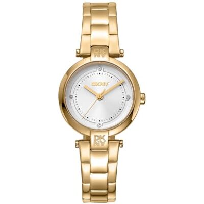 DKNY Montre à quartz Essential Mini à quartz 5 ATM, Or, misura unica, Moderne DKNY Montre à quartz Essential Mini à quartz 5 ATM, Or, misura unica, Moderne