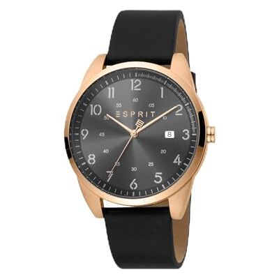 ESPRIT Cameo ES1G212L0045 Montre à quartz pour homme Or rose, Sangle, Sangle ESPRIT Cameo ES1G212L0045 Montre à quartz pour homme Or rose, Sangle, Sangle