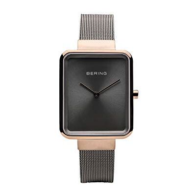 BERING Femmes Analogique Quartz Classic Collection Montre avec Bracelet en Acier Inoxydable & Verre Saphir 14528-369 BERING Femmes Analogique Quartz Classic Collection Montre avec Bracelet en Acier Inoxydable & Verre Saphir 14528-369