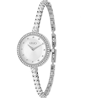 Liu Jo TLJ1830 Montre à quartz analogique pour femme avec bracelet en acier inoxydable, Argenté., Sangle Liu Jo TLJ1830 Montre à quartz analogique pour femme avec bracelet en acier inoxydable, Argenté., Sangle