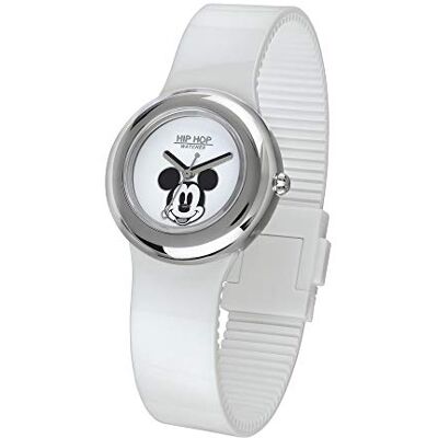 HIP HOP Montre HWU0920, Blanc., talla única, lanière HIP HOP Montre HWU0920, Blanc., talla única, lanière