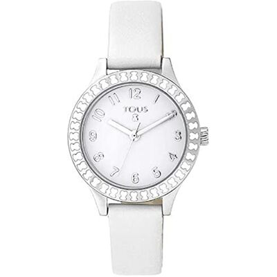 TOUS Montre bracelet pour fille 351415, blanc, bande TOUS Montre bracelet pour fille 351415, blanc, bande