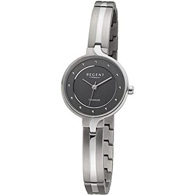 REGENT Montres en titane pour femme F1335, F1335 titane/noir REGENT Montres en titane pour femme F1335, F1335 titane/noir